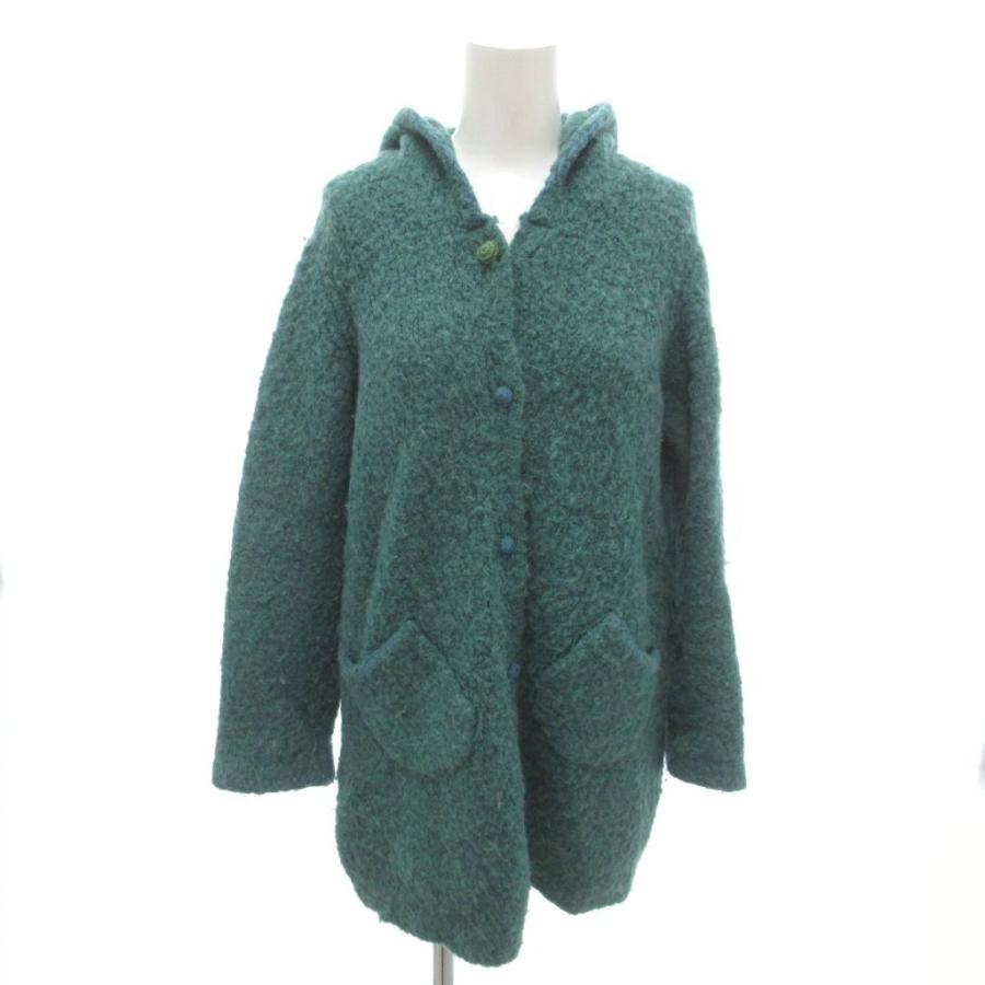 ホコモモラデシビラ Jocomomola de Sybilla 美品 コート ウール混 