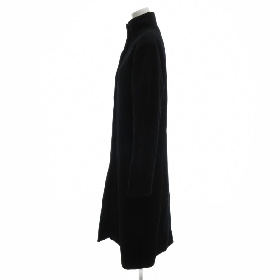 UNTITLED（アンタイトル） 美品 ロングコート アンゴラ混 スタンド 