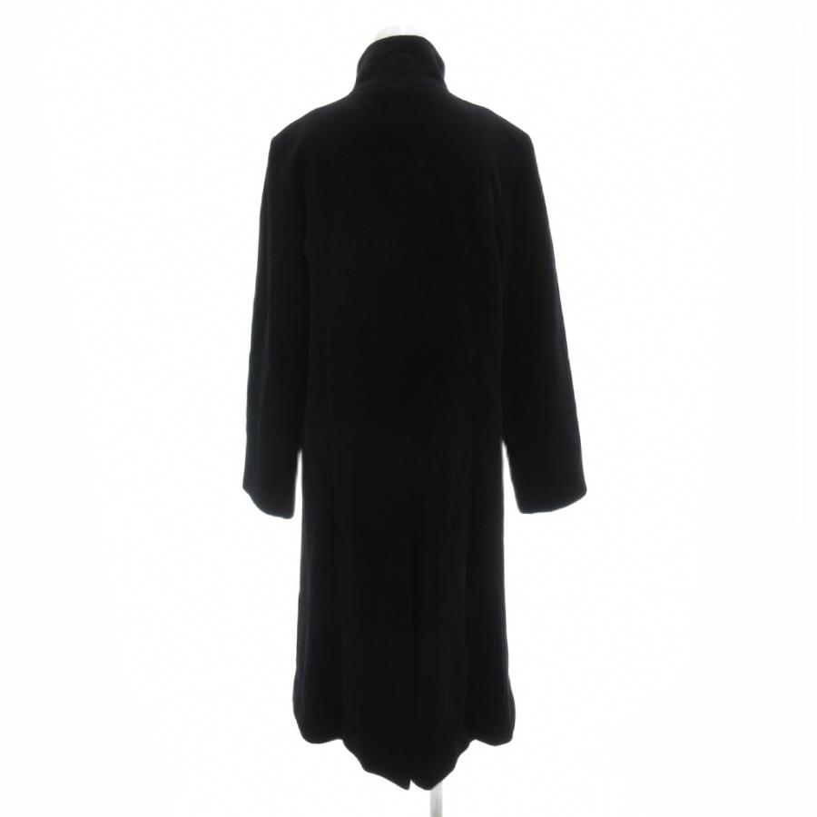 UNTITLED（アンタイトル） 美品 ロングコート アンゴラ混 スタンド 