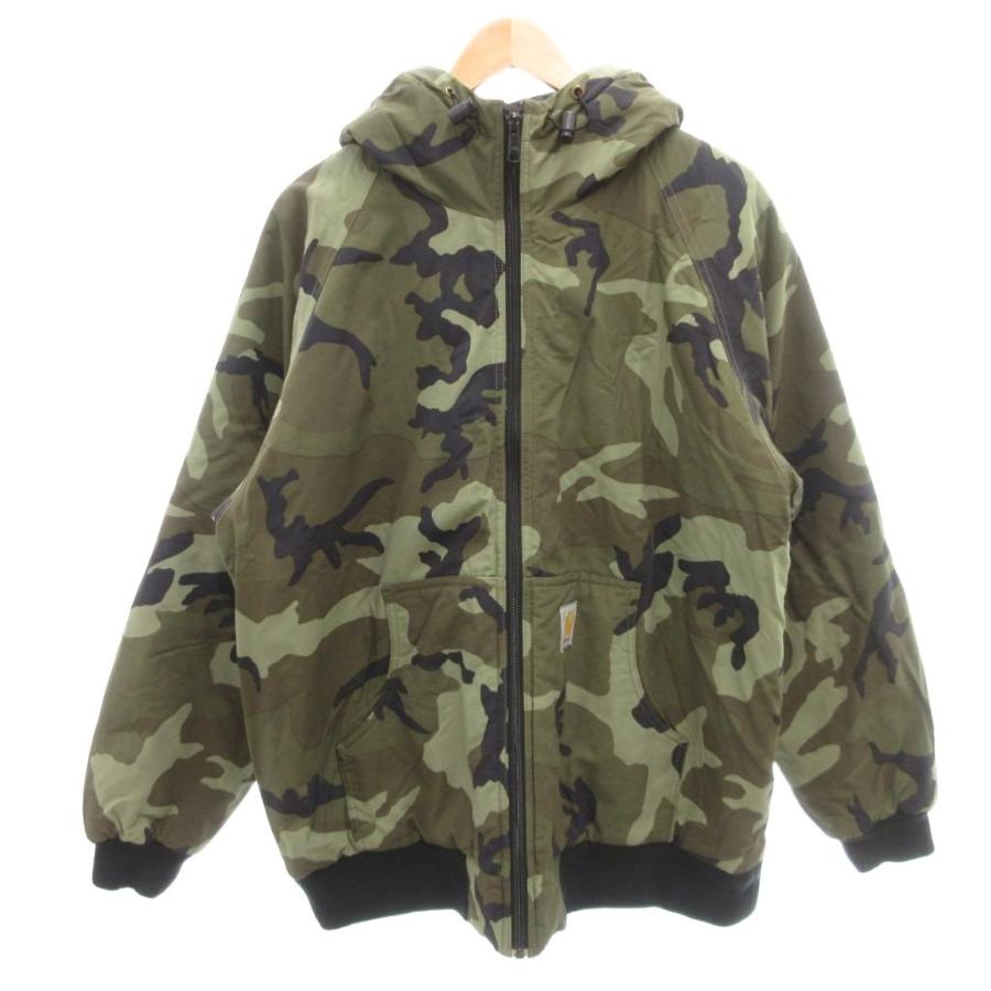 Carhartt カモフラージュ フード付きジャケット Carhartt カモフラージュ フード付きジャケット M 【公式通販】