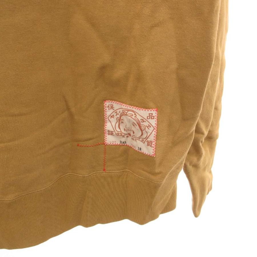 EVISU（エヴィス） トレーナー スウェットパーカー ロゴ 38 マスタード