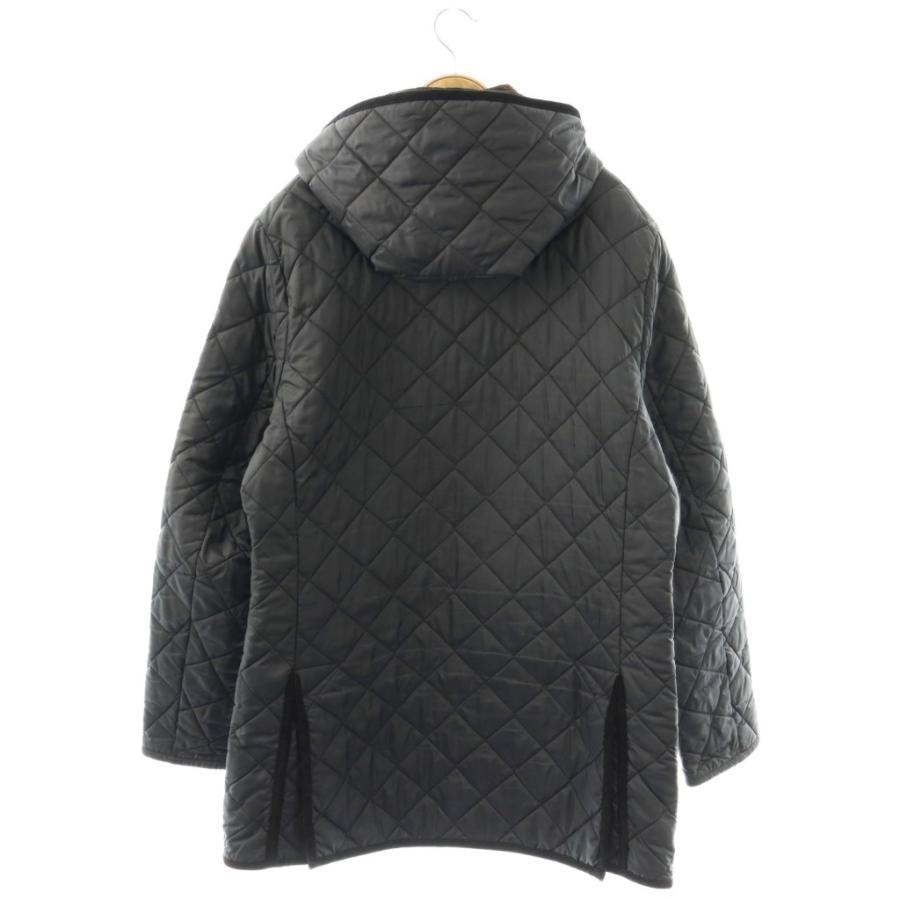 ラベンハム LAVENHAM コート キルティング 中綿 ロング 42 ネイビー 