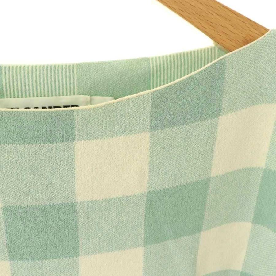 ジルサンダー JIL SANDER ブロックチェックニット カットソー