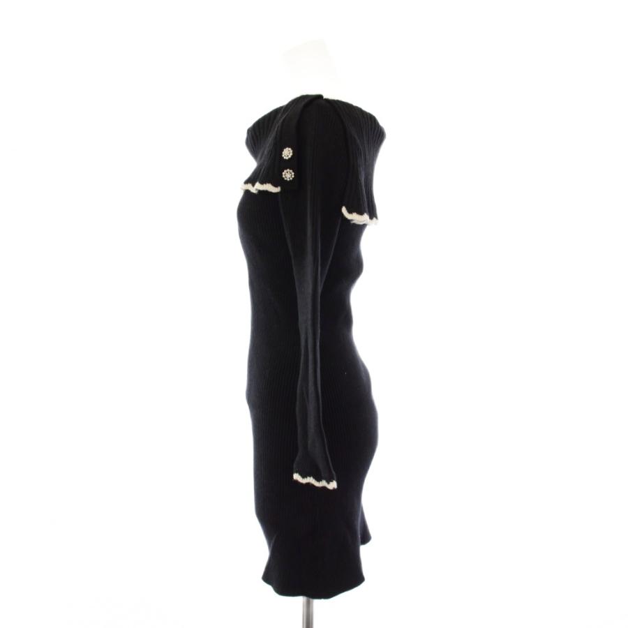【rinachann★】Rady ニットトップス黒　M Rady - 新品タグ付き Rady シャツニットトップス ブラック Mサイズの
