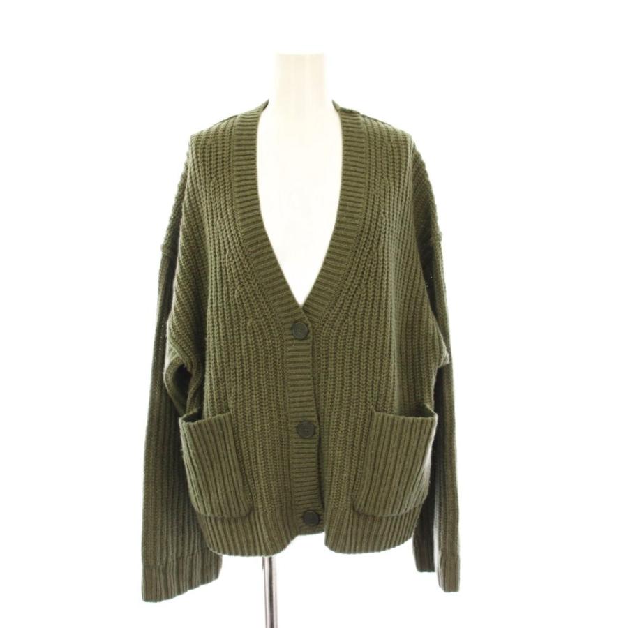 ユニクロ（UNIQLO） UNIQLO JW Anderson ニットカーディガン リブ V 