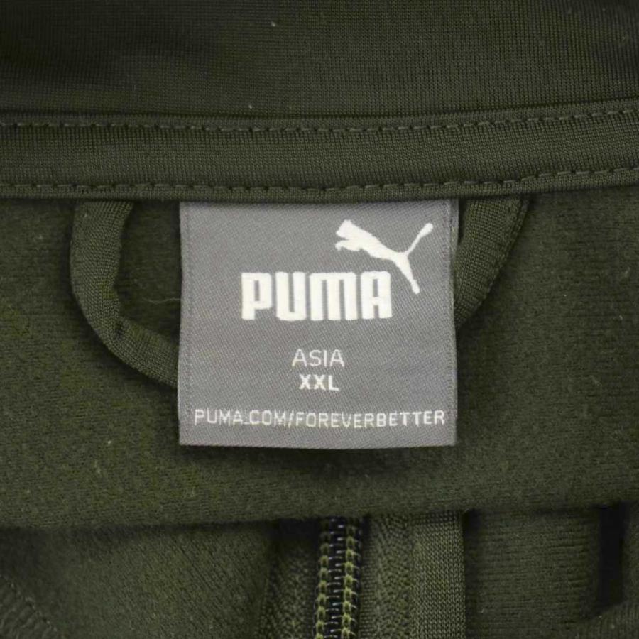 PUMA（プーマ） ジャージ 上着 XXL 緑 グリーン /LP □ECD001 メンズ
