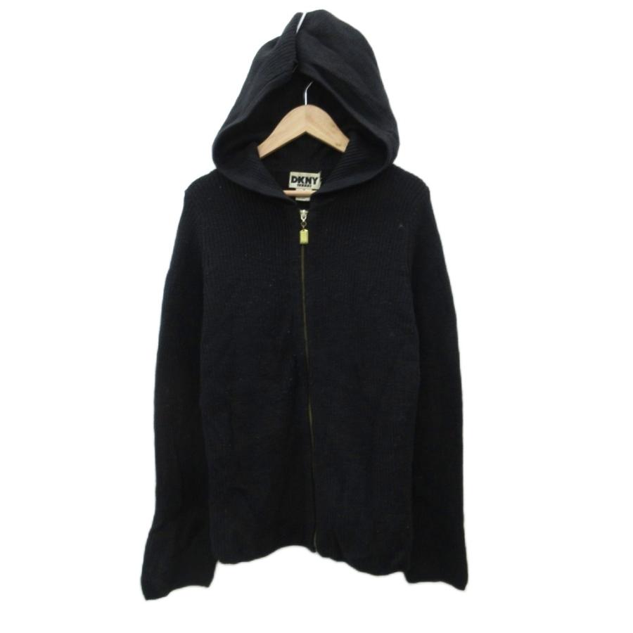 ダナキャランニューヨーク DKNY ジャケット ニットパーカー 上着 
