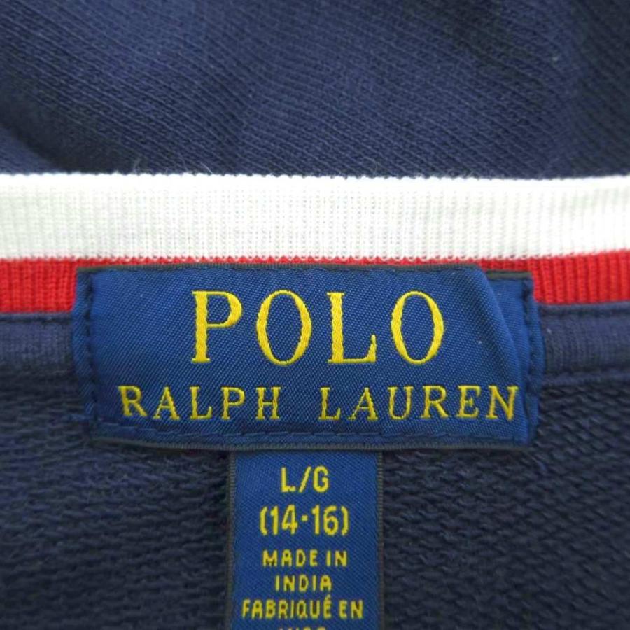 ポロ ラルフローレン POLO RALPH LAUREN トレーナー L/G(14-16) 紺 