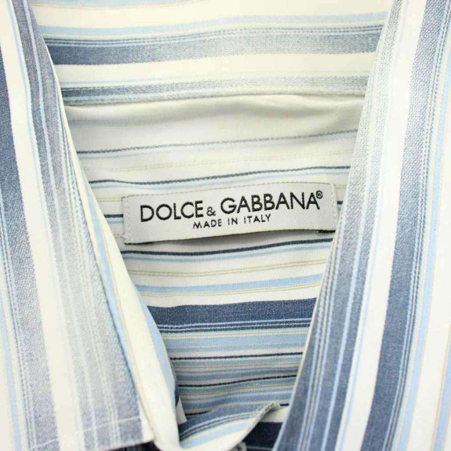 Dolce & Gabbana ストライプ Tシャツ 44 DOLCE&GABBANA（ドルチェ & ガッバーナ） ドルガバ カジュアルシャツ