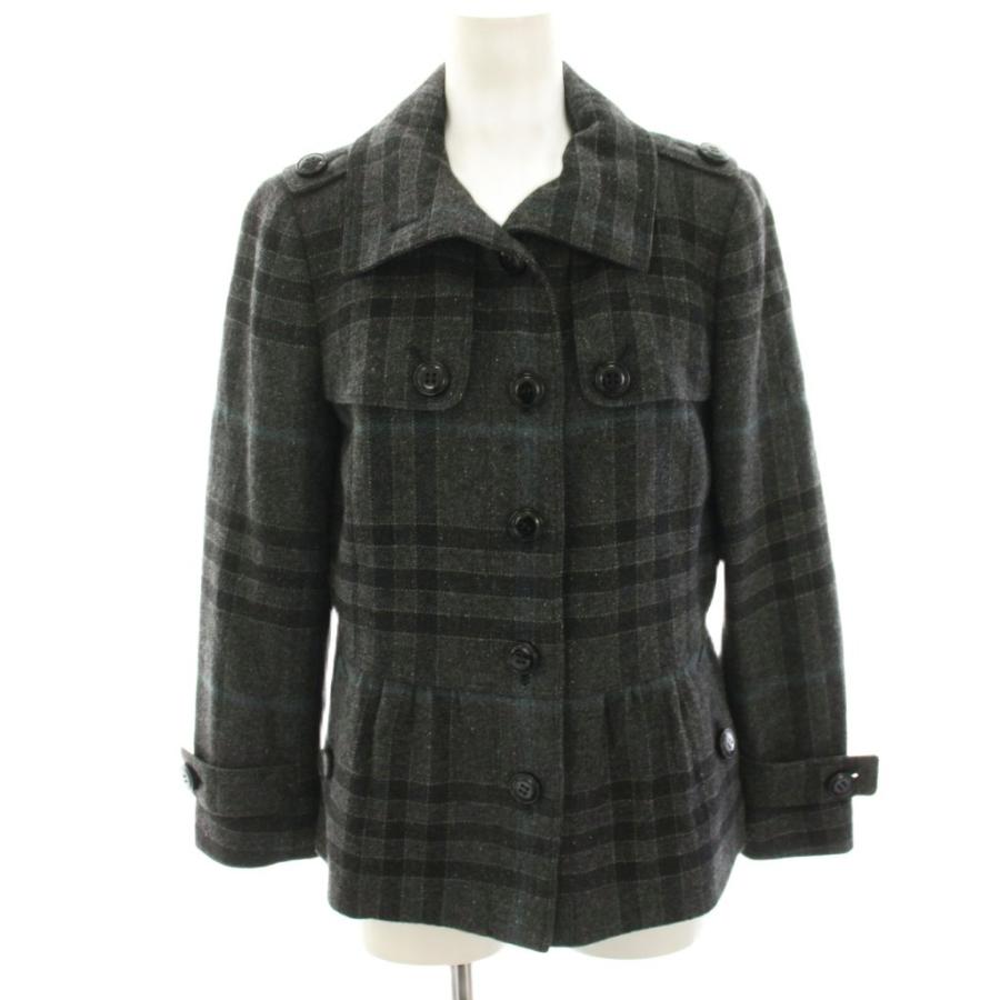 BURBERRY（バーバリー） ジャケット ブルゾン 40 グレー チェック 