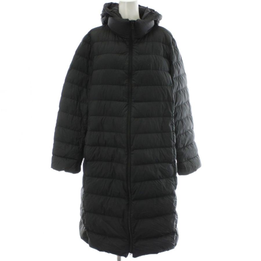 ユニクロ（UNIQLO） ダウンコート ジャケット XL 黒 ブラック ロング丈 