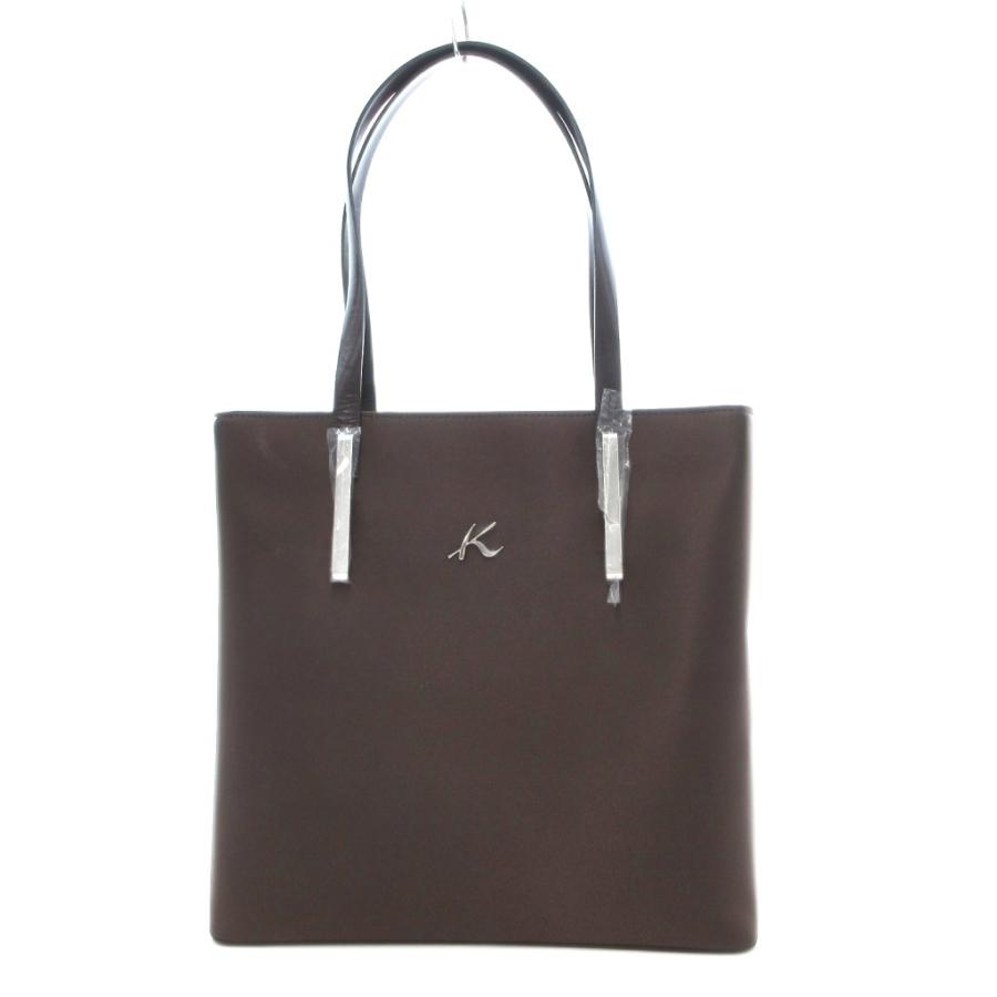 【新品未使用】Kitamura キタムラ バッグ Kitamura（キタムラ） トートバッグ ブラウン ナイロン ロゴ入り /SX