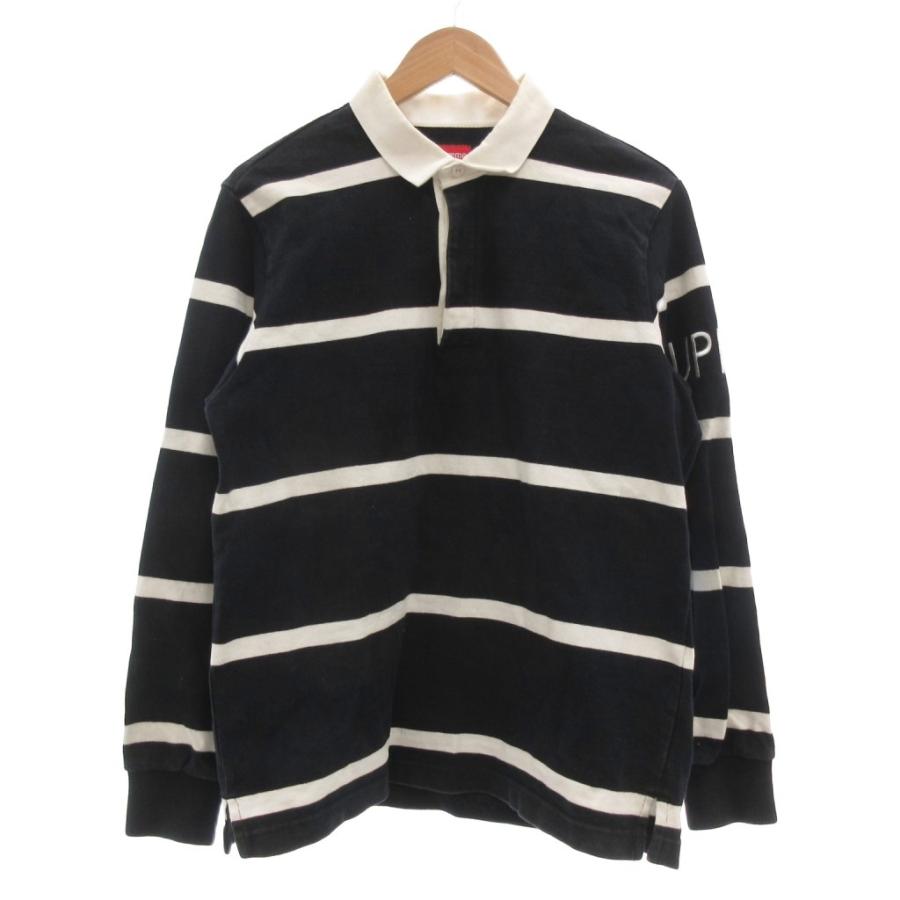 Supreme ブラック ラガーシャツ supreme ラガーシャツ 【公式通販】