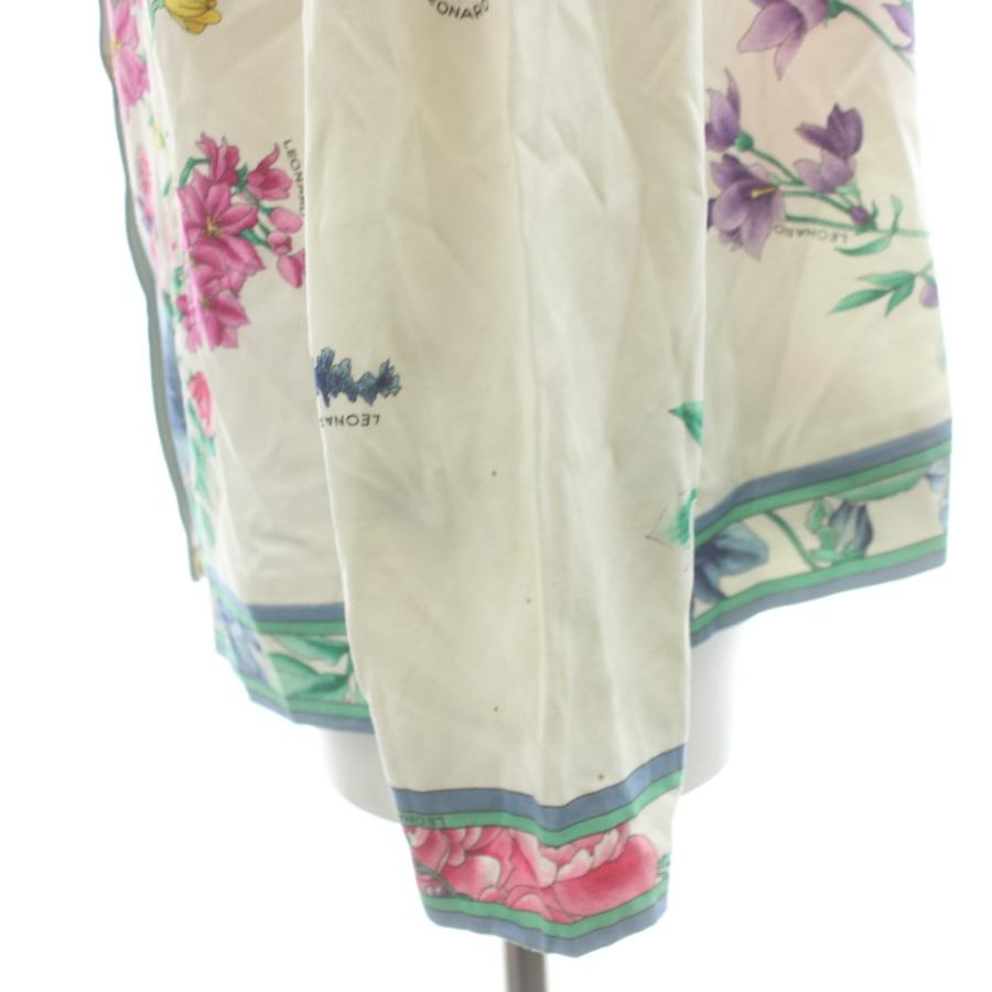 LEONARD（レオナール） LEONARD FASHION カーディガン 花柄 コットン L