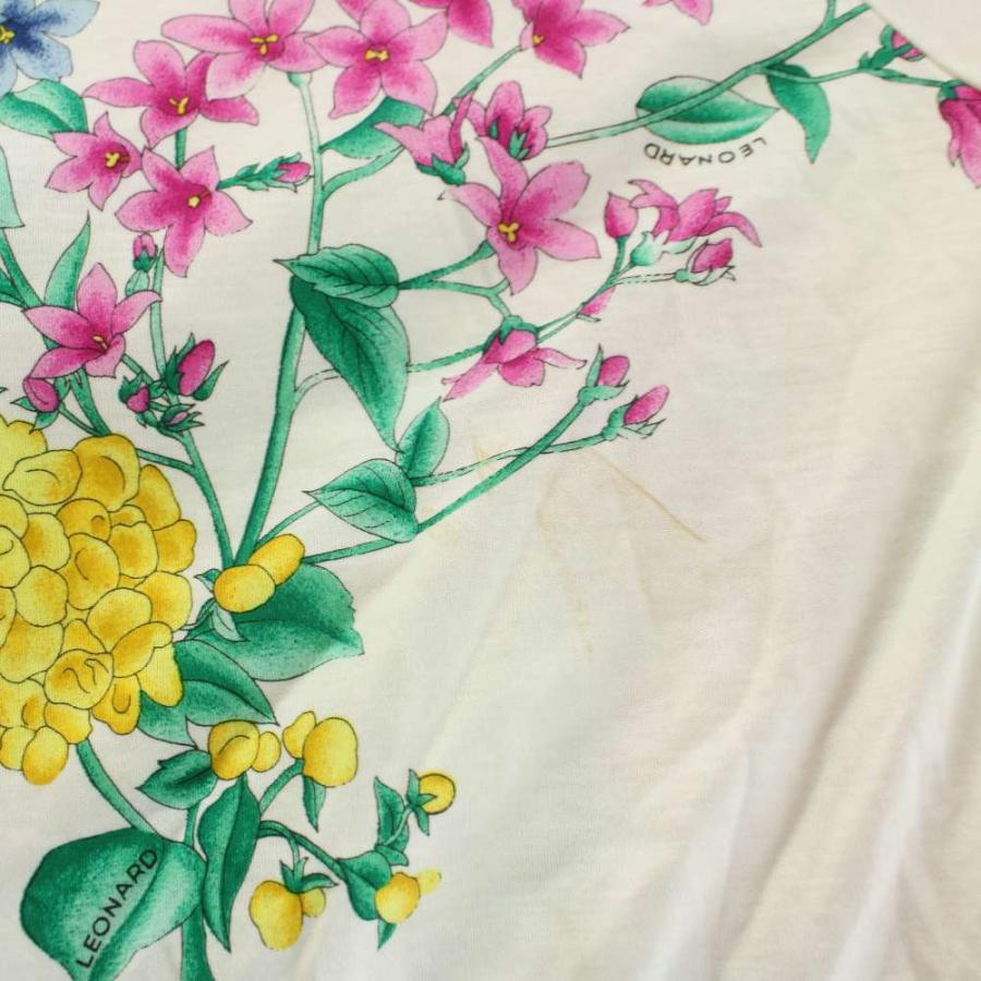 LEONARD（レオナール） LEONARD FASHION カーディガン 花柄 コットン L
