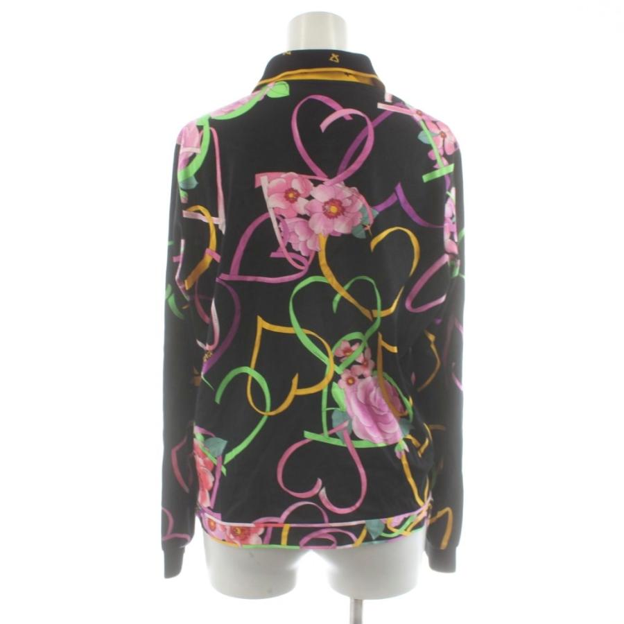 レオナール　花柄　ニット　ジャケット LEONARD セットアップ ジャケットスカート 花柄 レディース SIZE 9AR