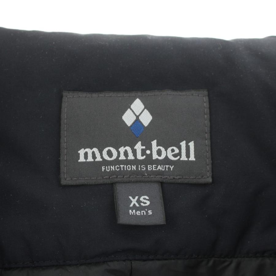 モンベル Montbell ポーラーダウン ビブ サロペット ダウン XS 黒