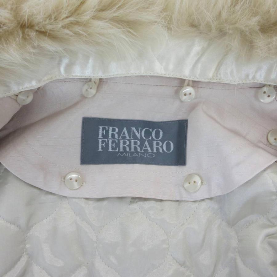 【レア】フランコフェラーロ トレンチコート フランコフェラーロ FRANCO FERRARO トレンチコート 3 ファー襟