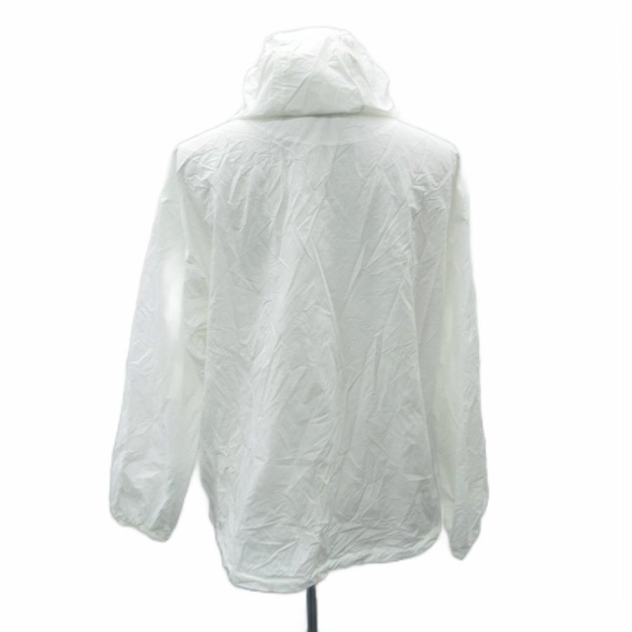 ユニクロ（UNIQLO） ポケッタブルUVカットパーカ M 白 ホワイト ジップ