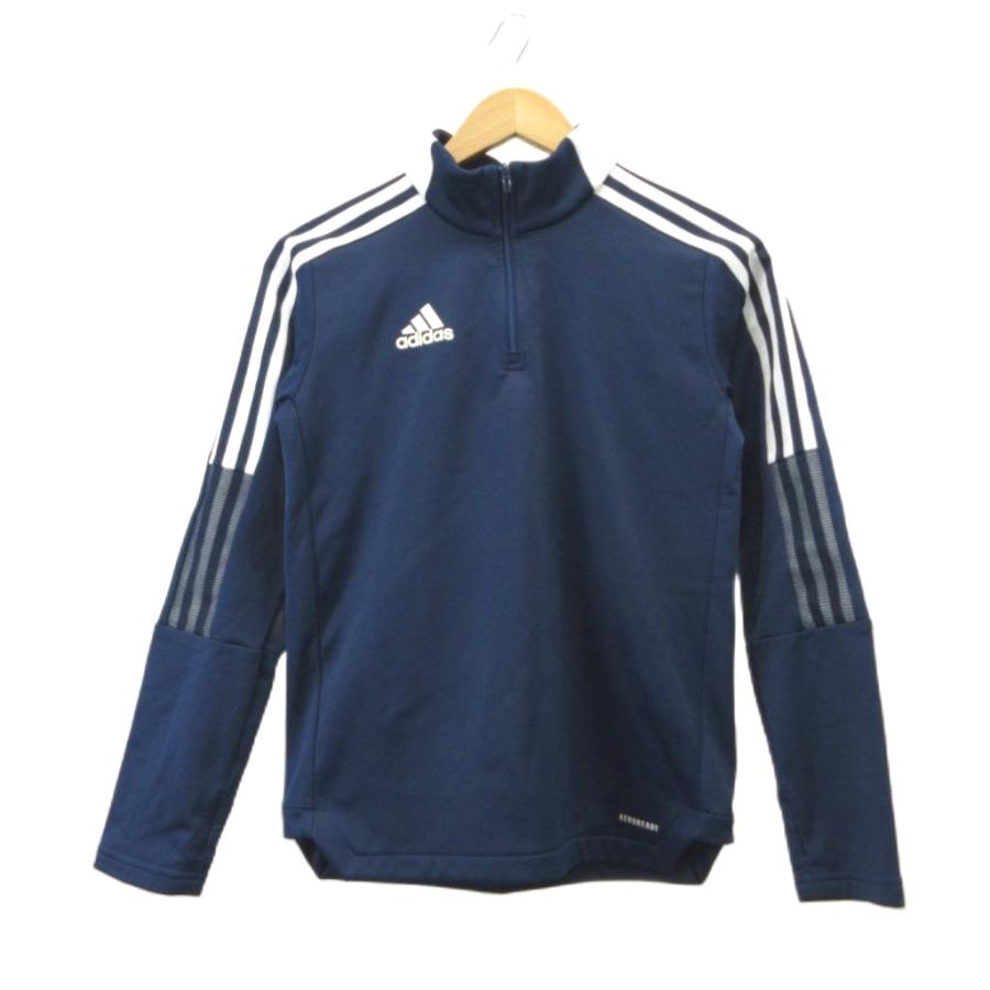 adidas（アディダス） 子ども服 トレーニングウェア ジャージ 160 紺