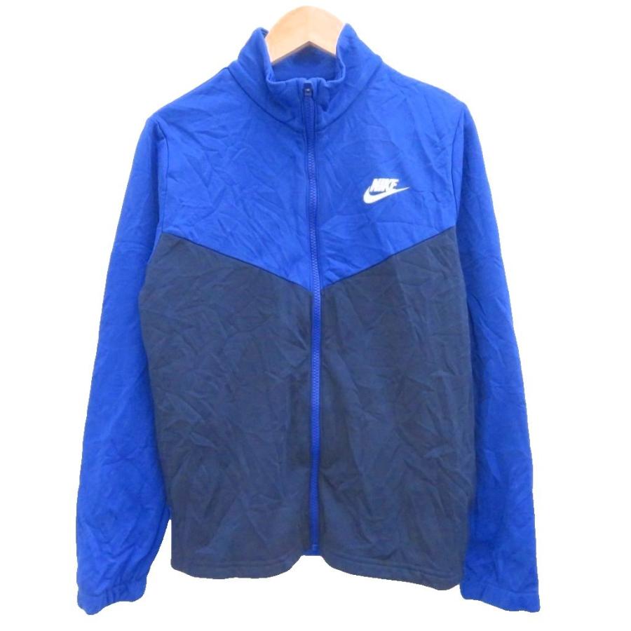 NIKE ジャージ ブルー Lサイズ NIKE（ナイキ） スポーツウエア ジャージ ジャケット ミドル丈 L 青