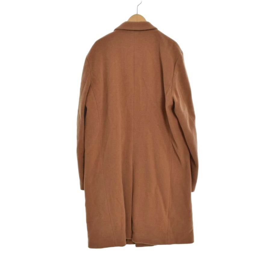 COMME CA ISM ブラウン チェスターコート Lサイズ コムサコミューン COMME CA COMMUNE チェスターコート ロング L 茶