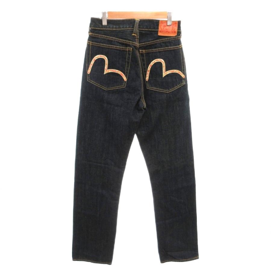 EVISU エヴィスパンツデニム、ジーンズ大黒大 カモメ ペイント EVISU（エヴィス） カモメプリント デニムパンツ ジーンズ ファイヤー