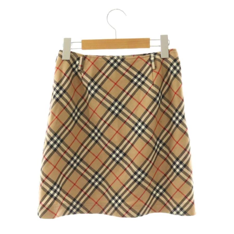 BURBERRY BLUE LABEL（バーバリーブルーレーベル） 台形スカート 36 茶