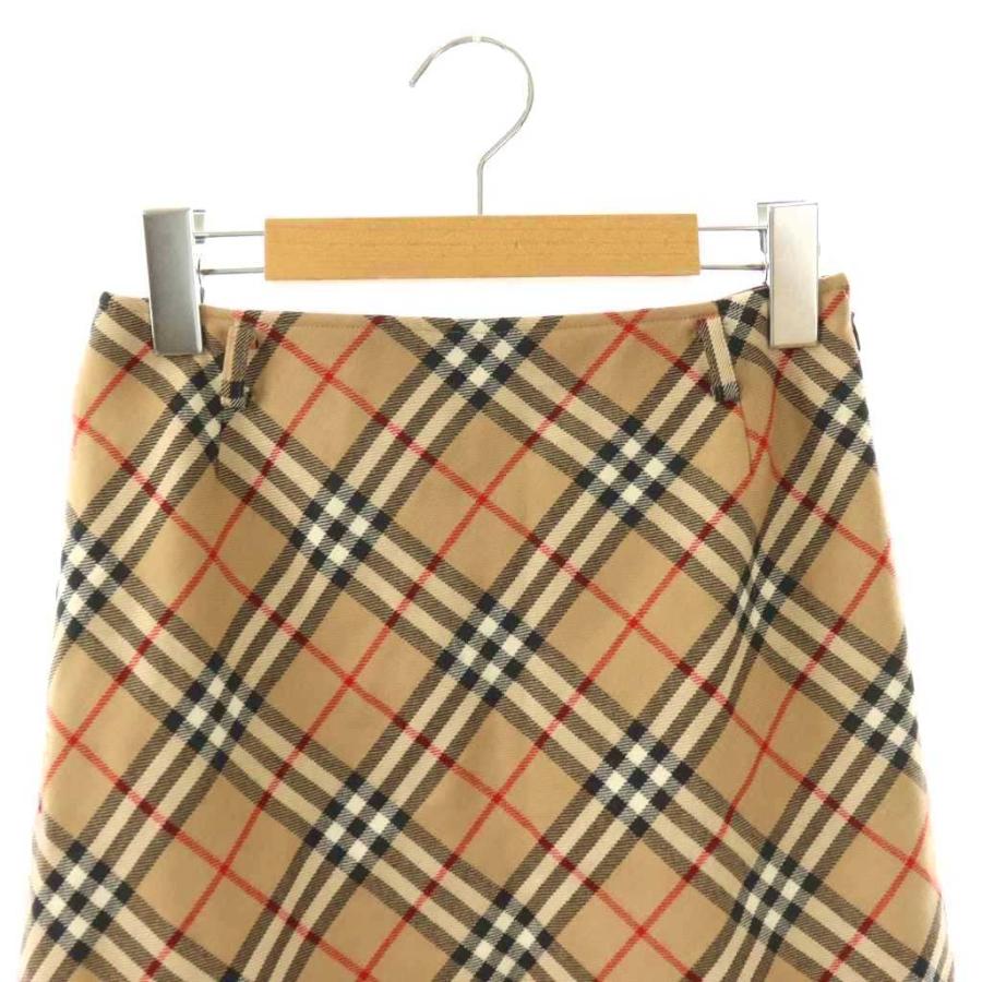 BURBERRY BLUE LABEL（バーバリーブルーレーベル） 台形スカート 36 茶