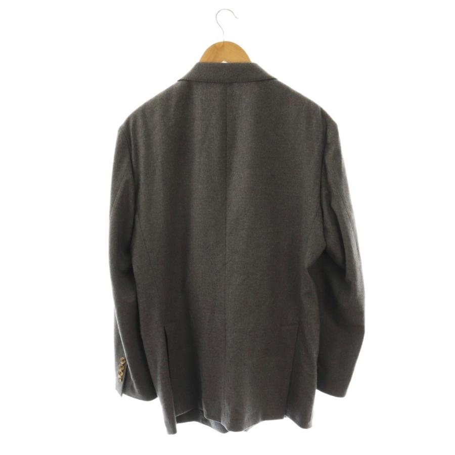 パパス Papas テーラードジャケット 上着 L グレー 長袖 3B D044CFJ 