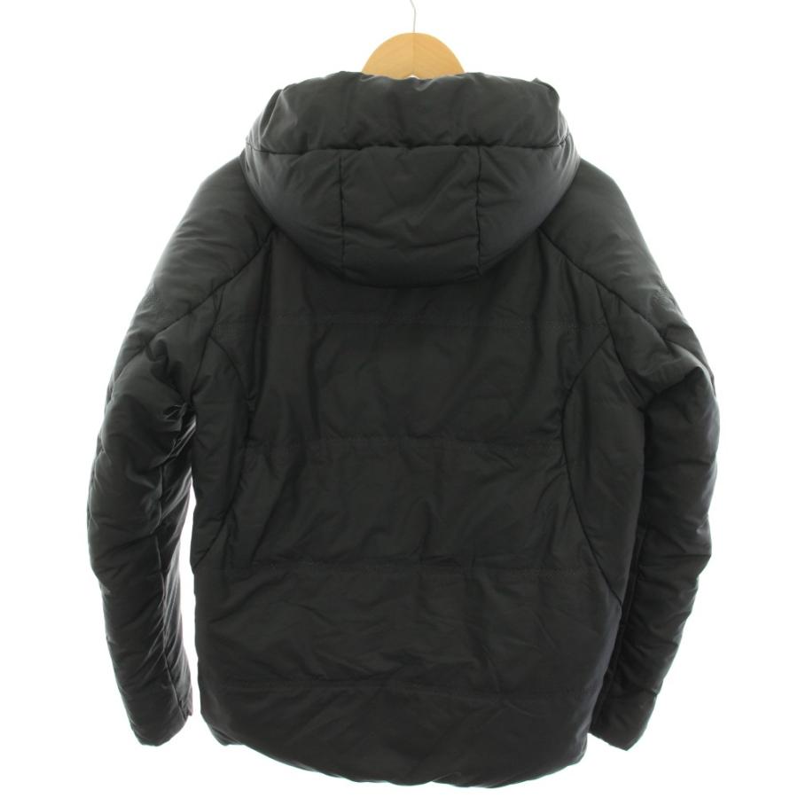デサント DESCENTE ダウンジャケット アウター フード M 黒 ブラック 