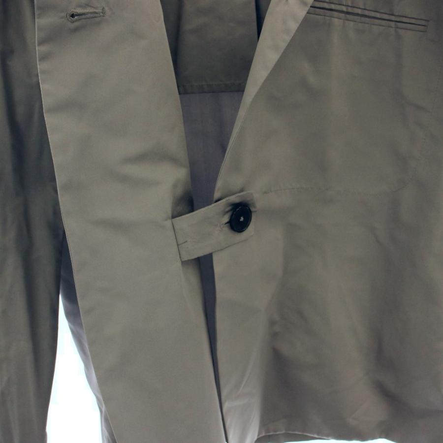 ジルサンダー JIL SANDER ジャケット 上着 絹 シルク 34 グレー