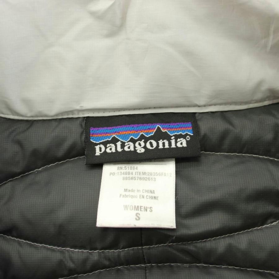パタゴニア Patagonia フィオナ パーカー ダウンコート ロング ジップアップ S グレー 28356FA12 /KU ■ECD002 レディース_4