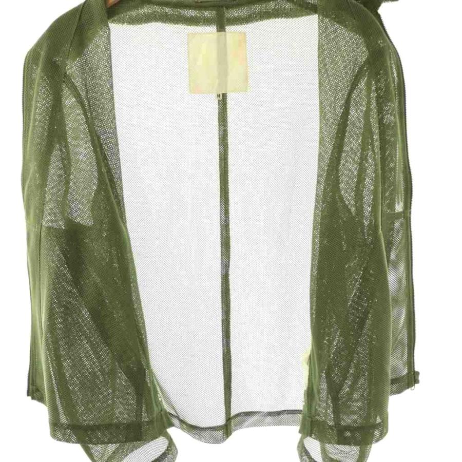 コムデギャルソンコムデギャルソン　コムコム　カーキ　ブルゾンS コムデギャルソン COMME des GARCONS メッシュジャケット ブルゾン M