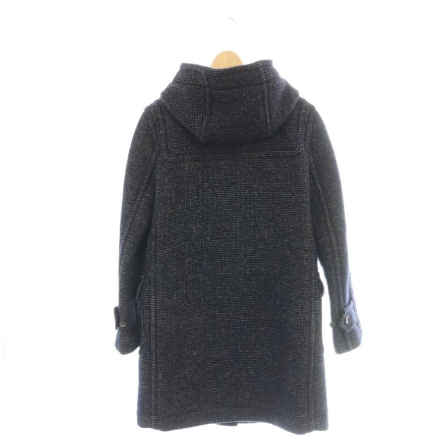 再値下げ！　オールドイングランド　ダッフルコート　レディース36 NAVY オールドイングランド OLD ENGLAND ダッフルコート ウール フード 36