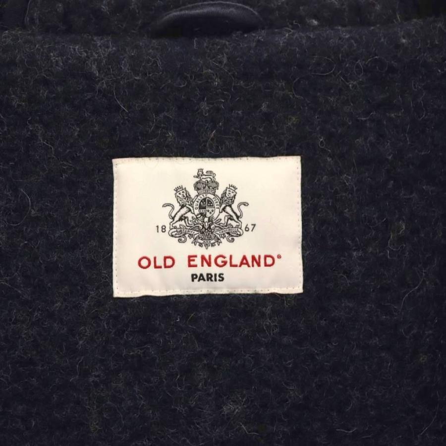 オールドイングランド OLD ENGLAND ダッフルコート ウール フード 36