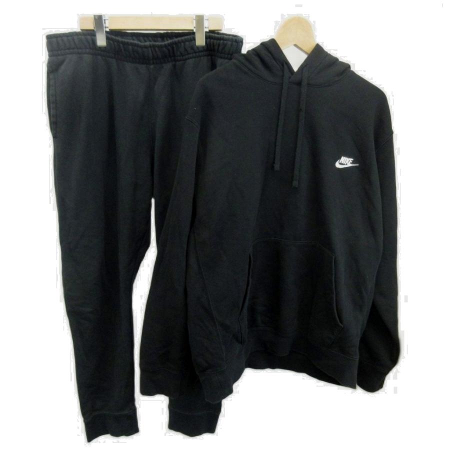 新品 NIKE AIR セットアップ 上下セット ブラック XXLサイズ NIKE（ナイキ） セットアップ スウェット パーカー ジョガーパンツ XXL