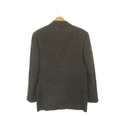 イネドオム INED HOMME BASIC ジャケット 上着 2 茶 ブラウン 