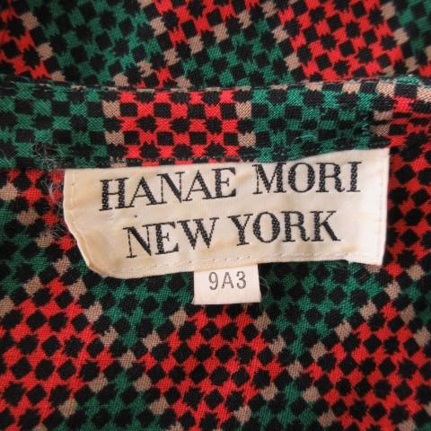ハナエモリ HANAE MORI NEW YORK セットアップ ブラウス スカート