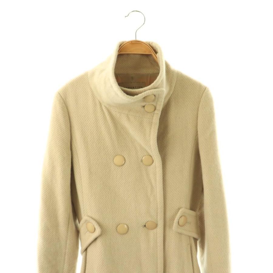 プロポーション ボディドレッシング PROPORTION BODY DRESSING コート ロング スタンドカラー 2 ベージュ /HK ...