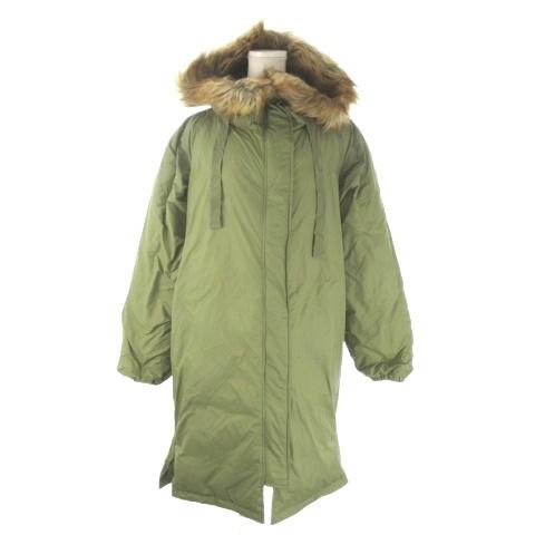 MURUA（ムルーア） 未使用品 モッズコート ミリタリー 中綿 S 緑 