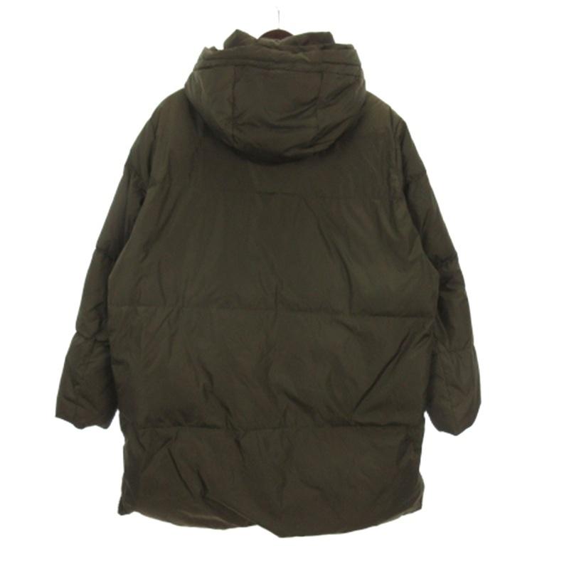 ZARA（ザラ） ダウンジャケット カーキ XS □ECE003 メンズ : ブランド 