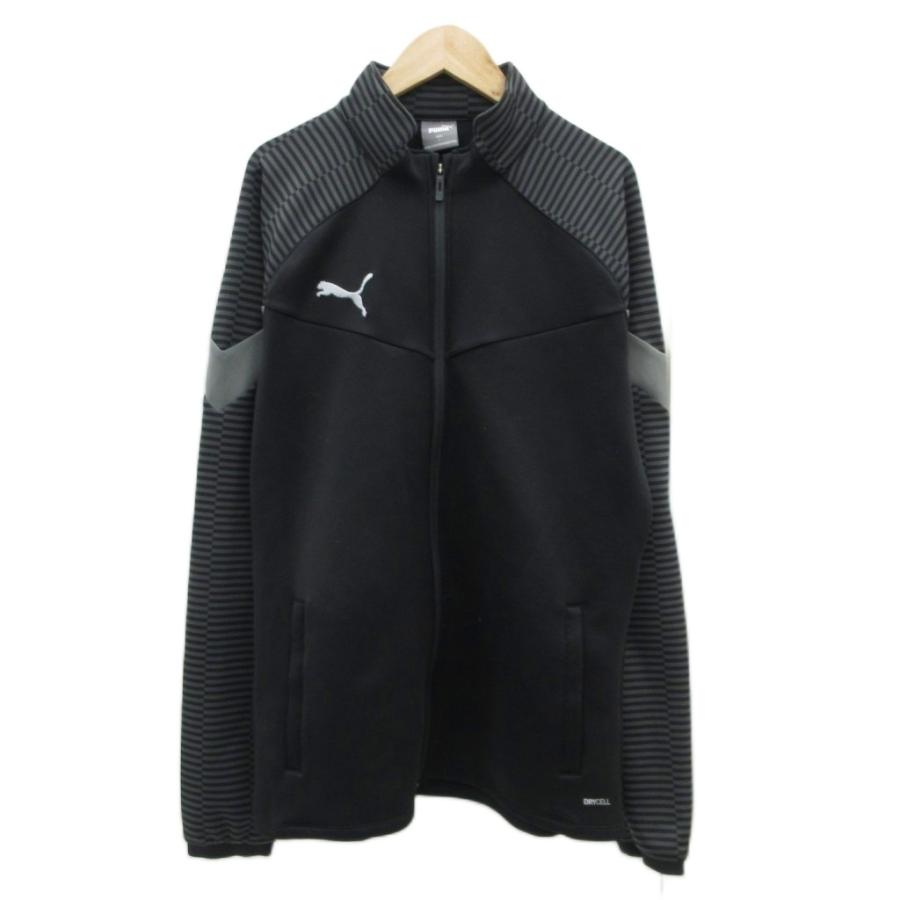 PUMA ブラック ジャージセット M PUMA（プーマ） スポーツウエア ジャージ セットアップ 上下