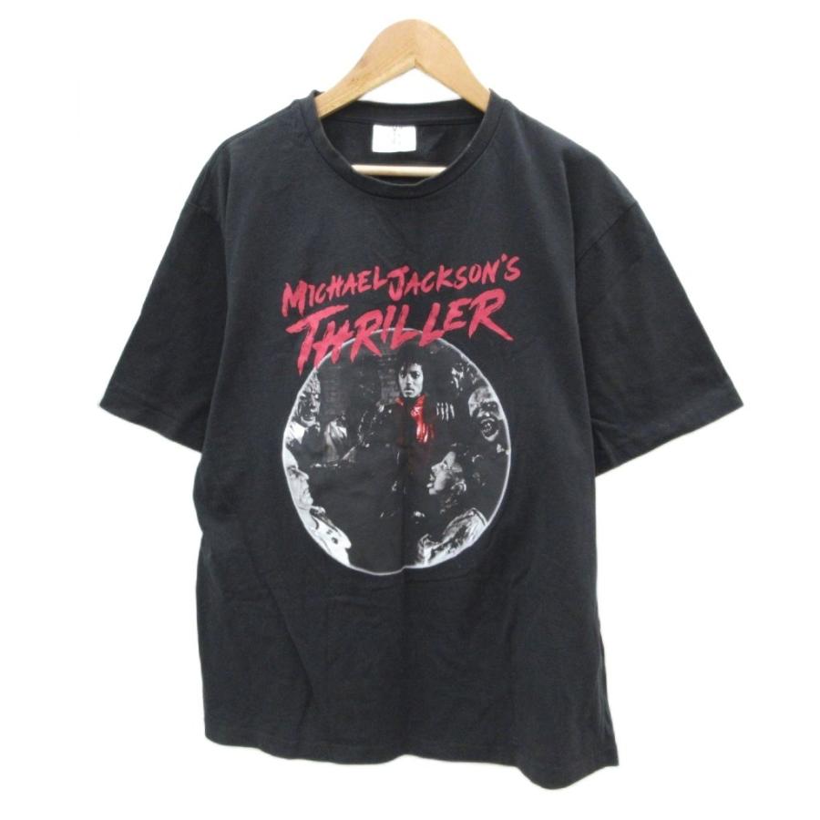 マイケルジャクソン Michael Jackson Tシャツ カットソー L 黒