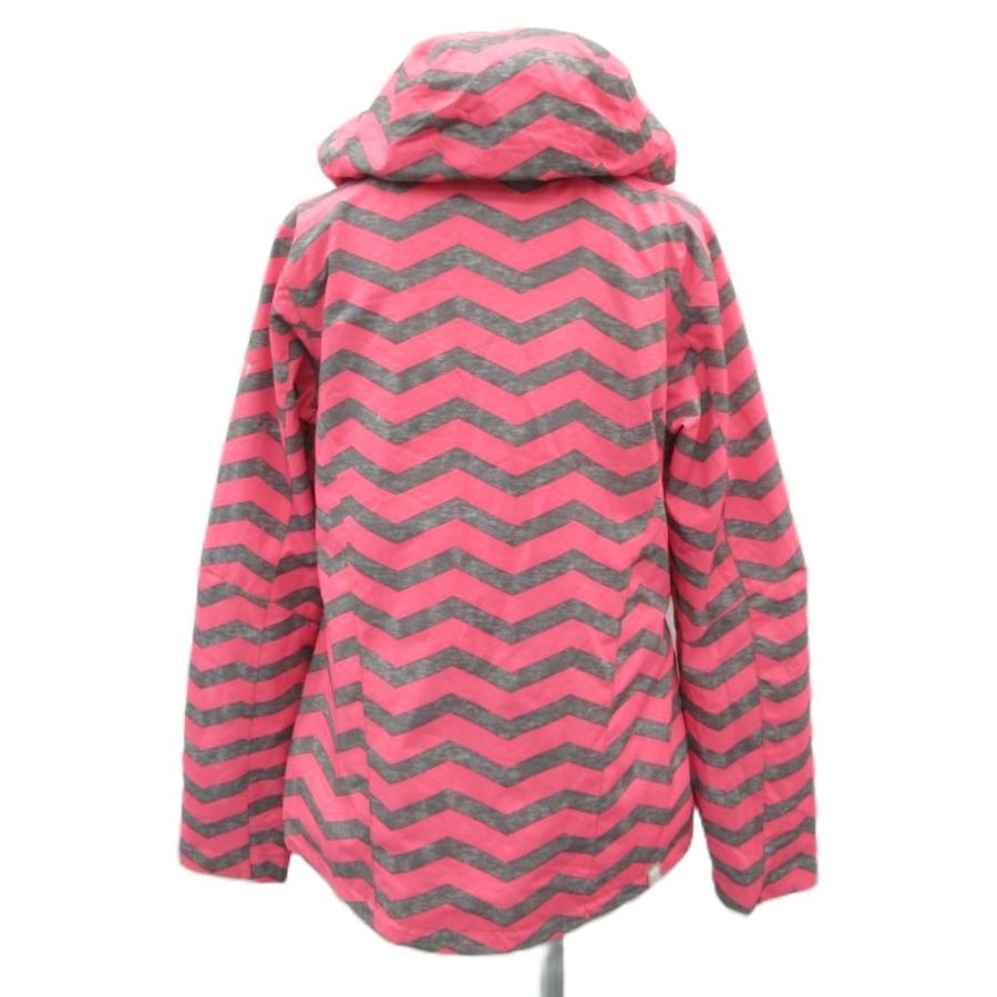 ロキシー ROXY スノーボードウエア ジャケット ミドル丈 M ピンク