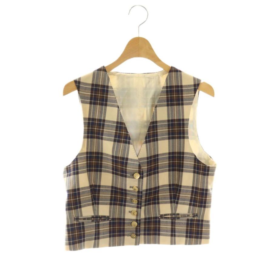 アクアスキュータム AQUASCUTUM セットアップ ベスト スカート ウール