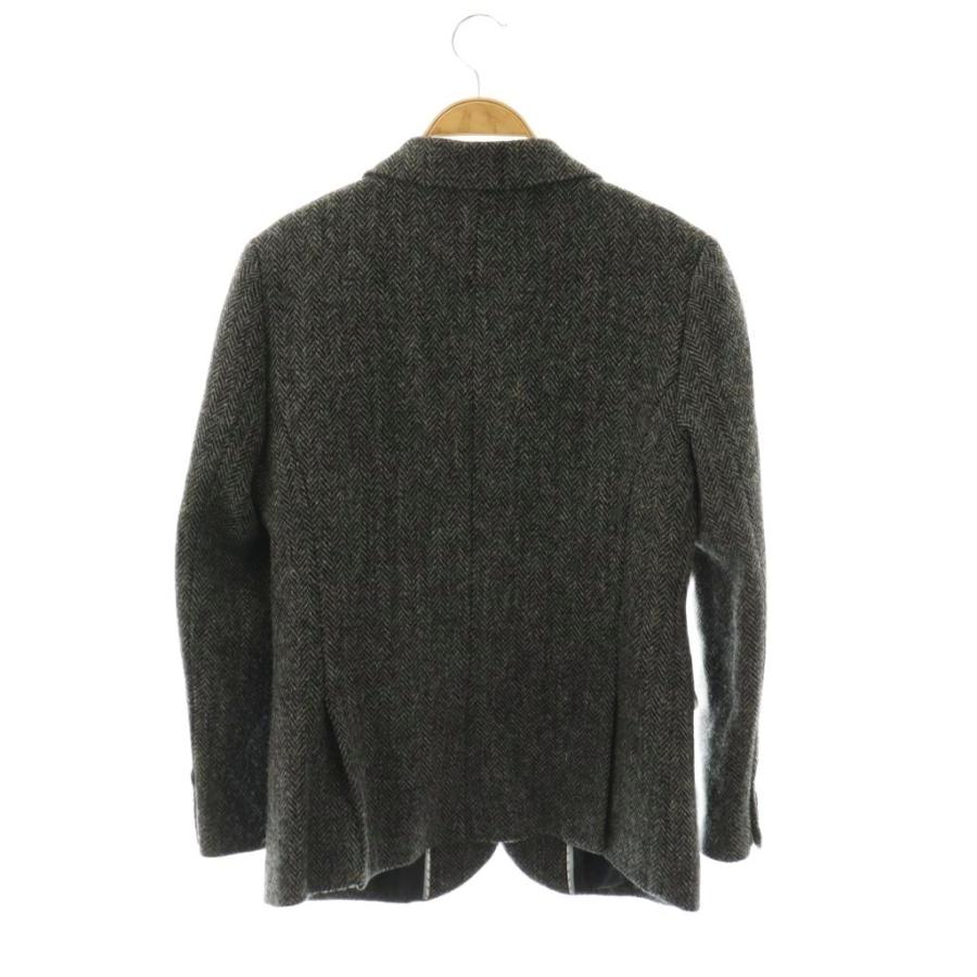 ハリスツイード Harris Tweed テーラードジャケット シングル ウール 