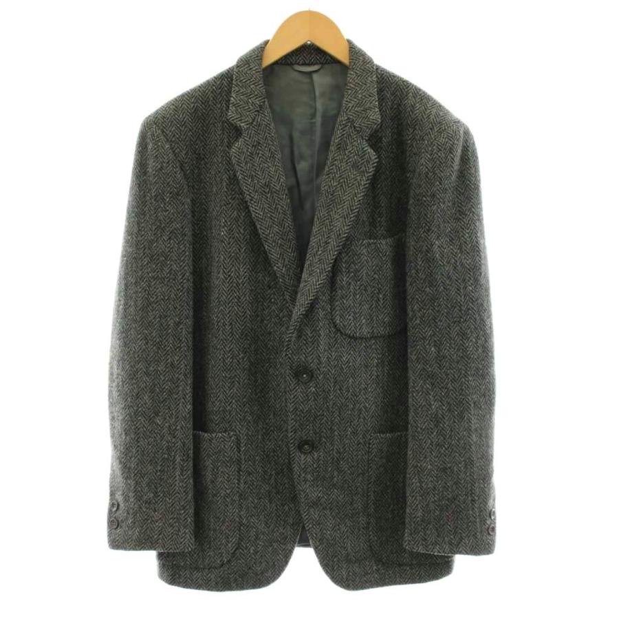 ハリスツイード Harris Tweed テーラードジャケット 総裏地 