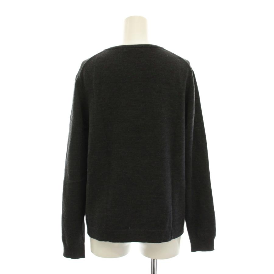 BURBERRY - 美品 バーバリー ロンドン BURBERRY LONDON カーディガン ニット ウール シルク カシミヤ トップス レディース 1(S相当) ブラック/グレー バーバリー ロンドン BURBERRY LONDON カーディガン ニット ウール 2