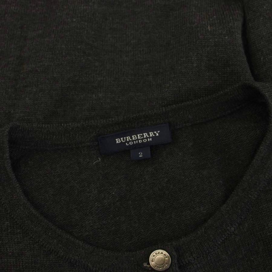 バーバリー ロンドン BURBERRY LONDON カーディガン ニット ウール 2
